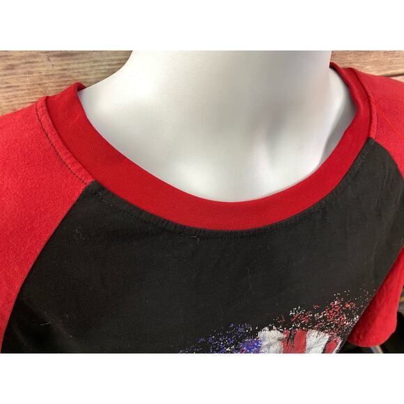 Hyfol Freedom Defender USA Graphic Spartan Mask Tee Shirt Men's 3XL - Picture 10 of 10